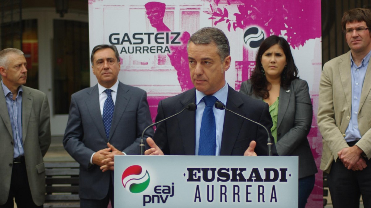Iñigo Urkullu - Sobre pensiones - Vitoria Gasteiz