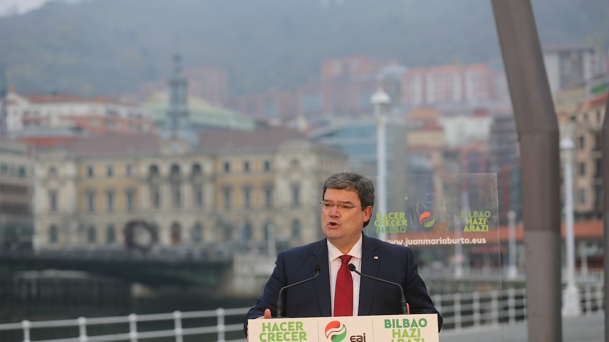 Presentación de la Candidatura Bilbao 2015 Juan Mari Aburto
