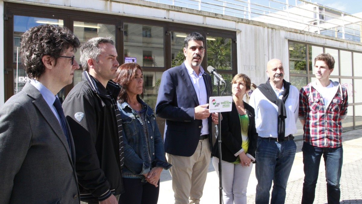Eneko Goia azpiegiturei buruz