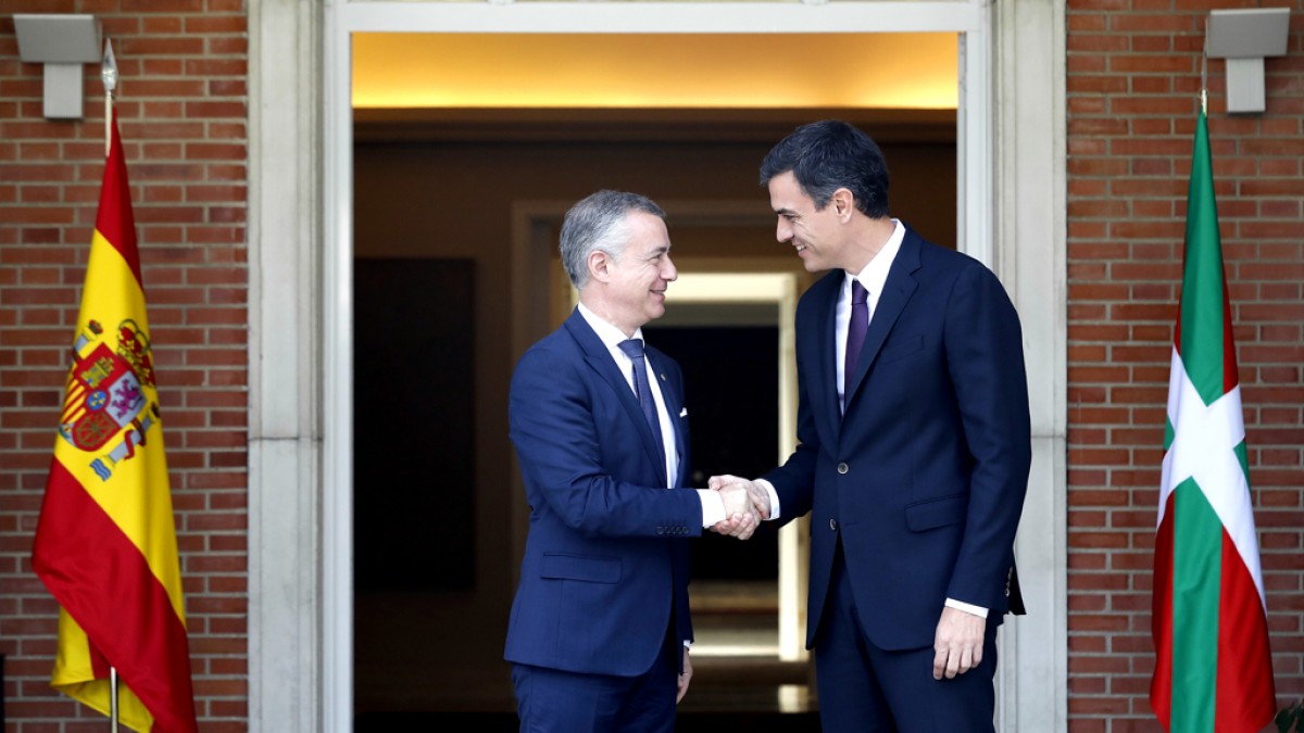 El Lehendakari Urkullu y el Presidente Sánchez acuerdan constituir un grupo de trabajo para analizar y negociar las transferencias pendientes