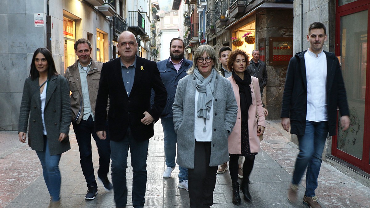 Gaztetasuna eta esperientzia uztartzen dituen zerrenda aurkeztu du EAJ-PNVk Elgoibarren