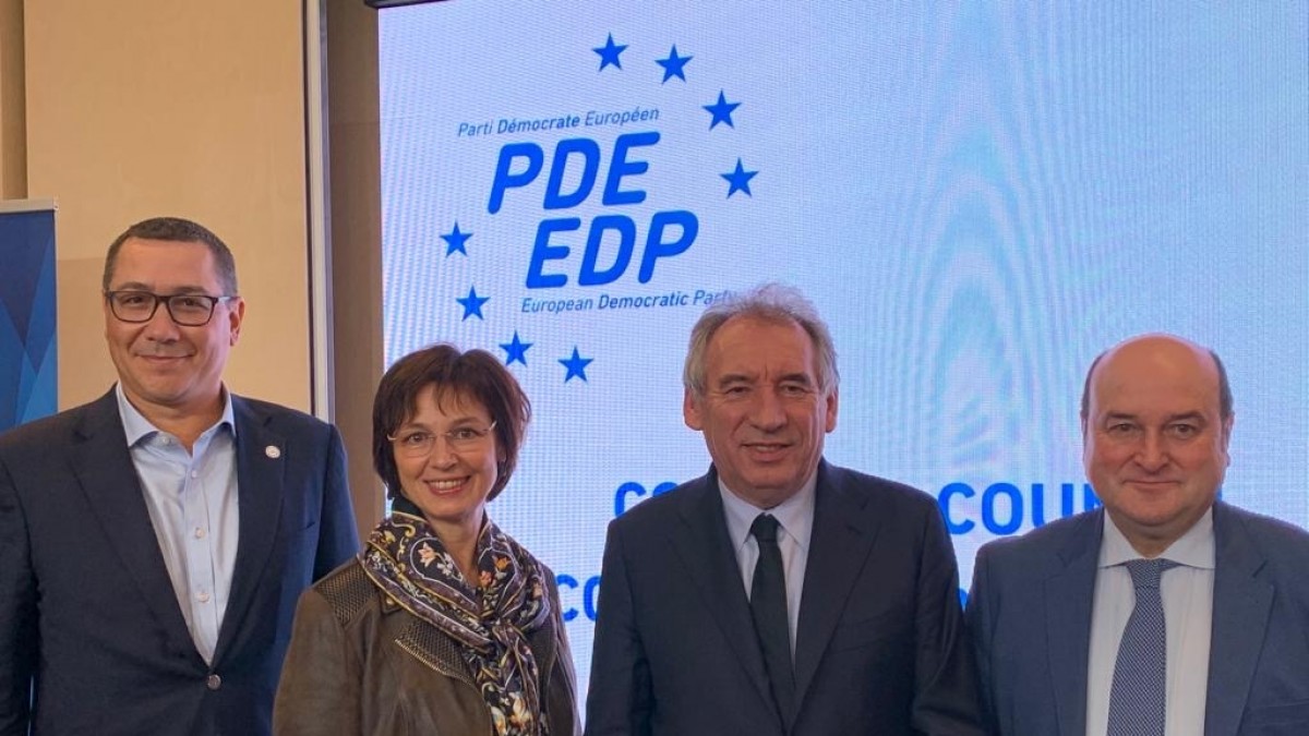 Ortuzar, PDEko lehen presidenteorde: “Guk Herrien eta herritarren Europan sinesten dugu, ez, ordea, Estatuen eta merkatuaren Europan” 