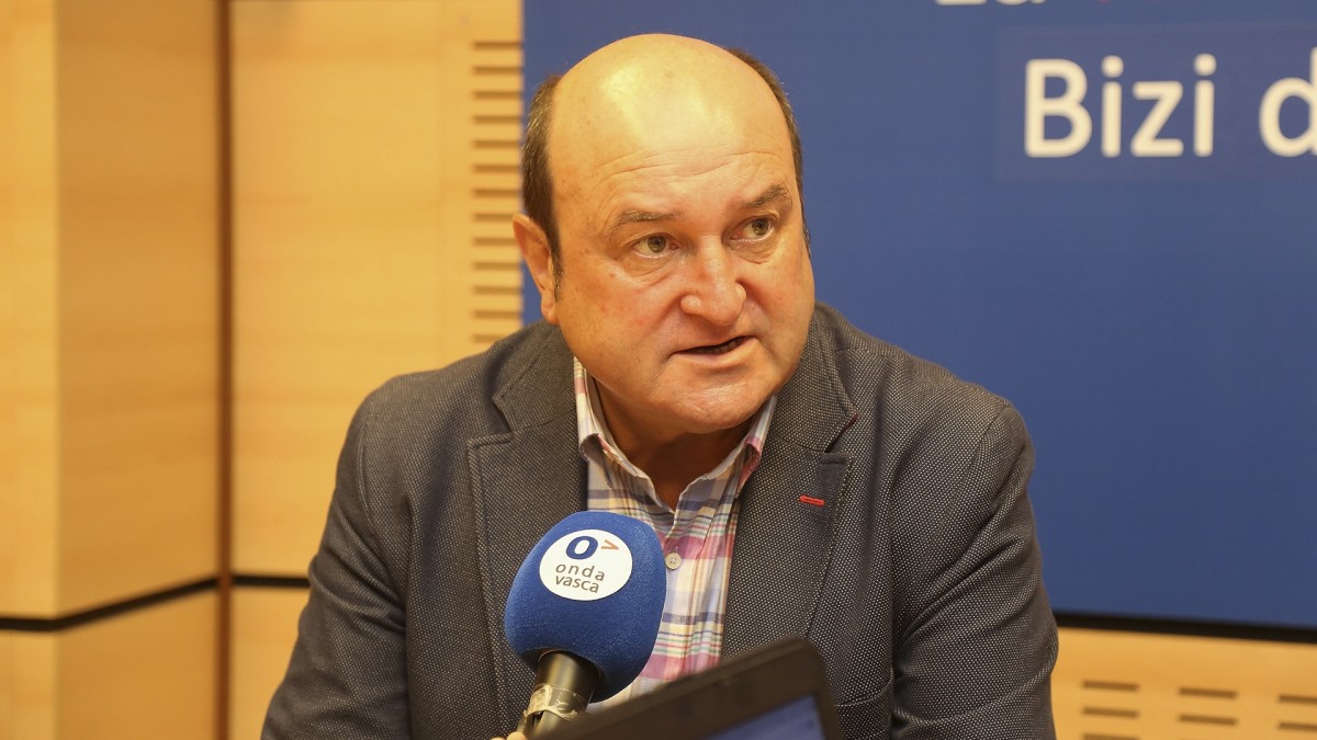 Ortuzar expresa el “enfado” de EAJ-PNV con el Gobierno español por su negativa a convocar la Comisión Mixta del Concierto