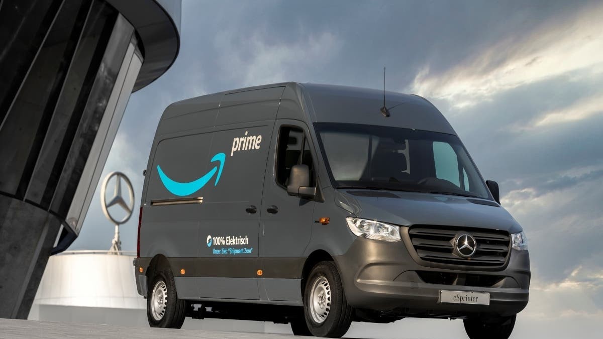 Mercedes-Benz Vitoria recibe de Amazon el mayor pedido de furgonetas eléctricas en su historia