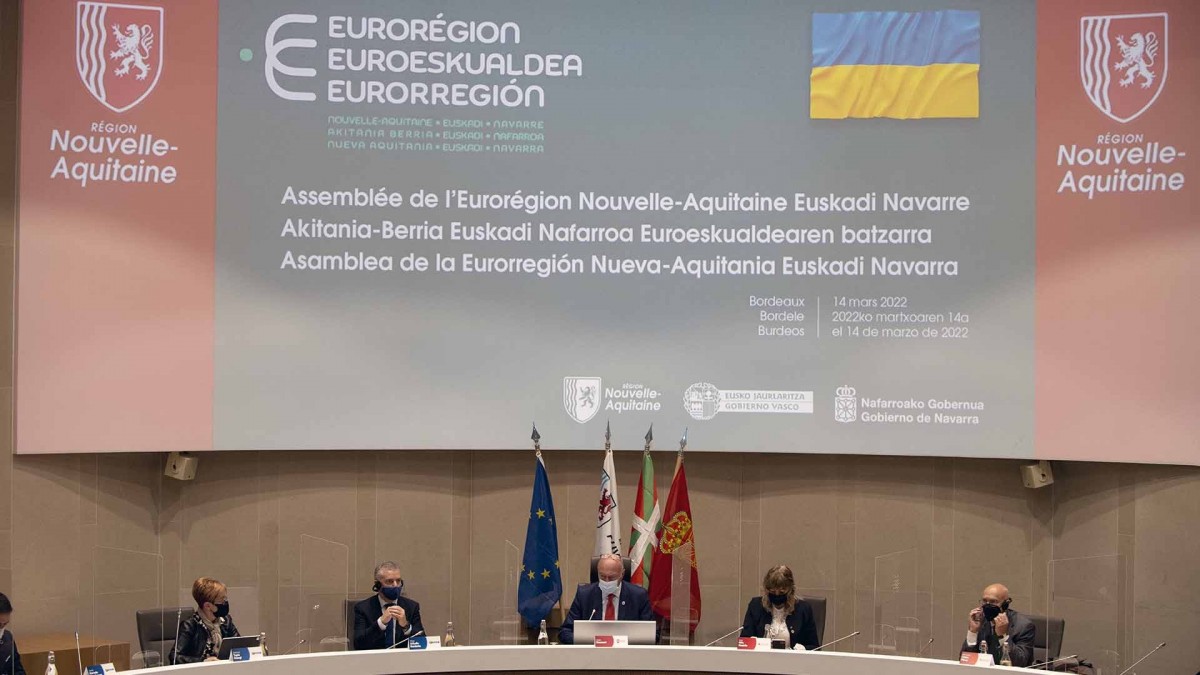 Urkullu Lehendakariak nabarmendu du Euroeskualdeak pandemian erantzuteko eta egokitzeko gaitasuna duela  