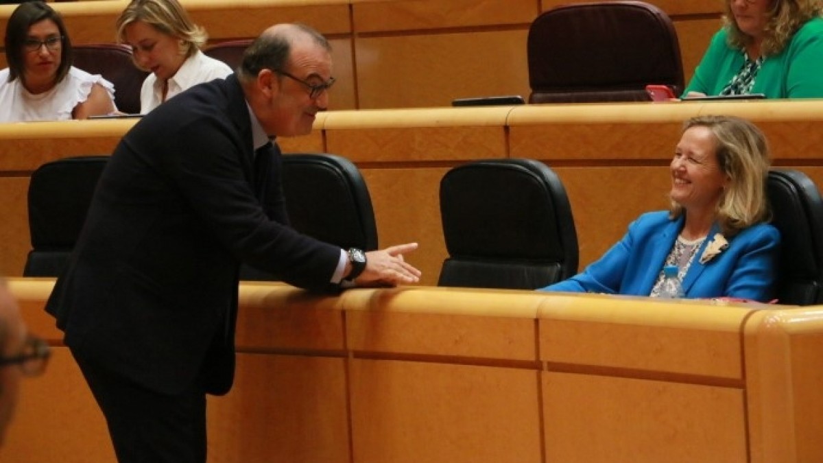 Luke Uribe-Etxebarria emplaza a la vicepresidenta Calviño a atender la propuesta del Gobierno Vasco para el diseño de la Adenda de los Fondos Europeos