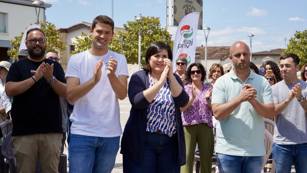 EAJ-PNV ha celebrado hoy el Alderdikide Eguna de Añana en Ribabellosa