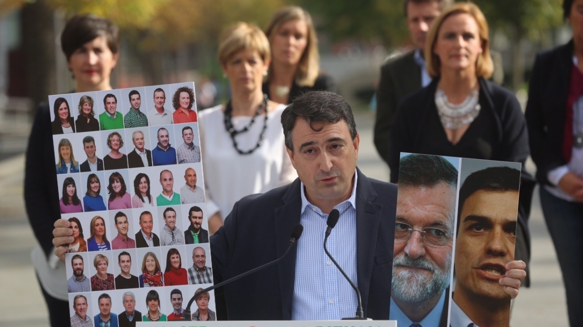 Aitor Esteban: “Las elecciones generales van de Euskadi”