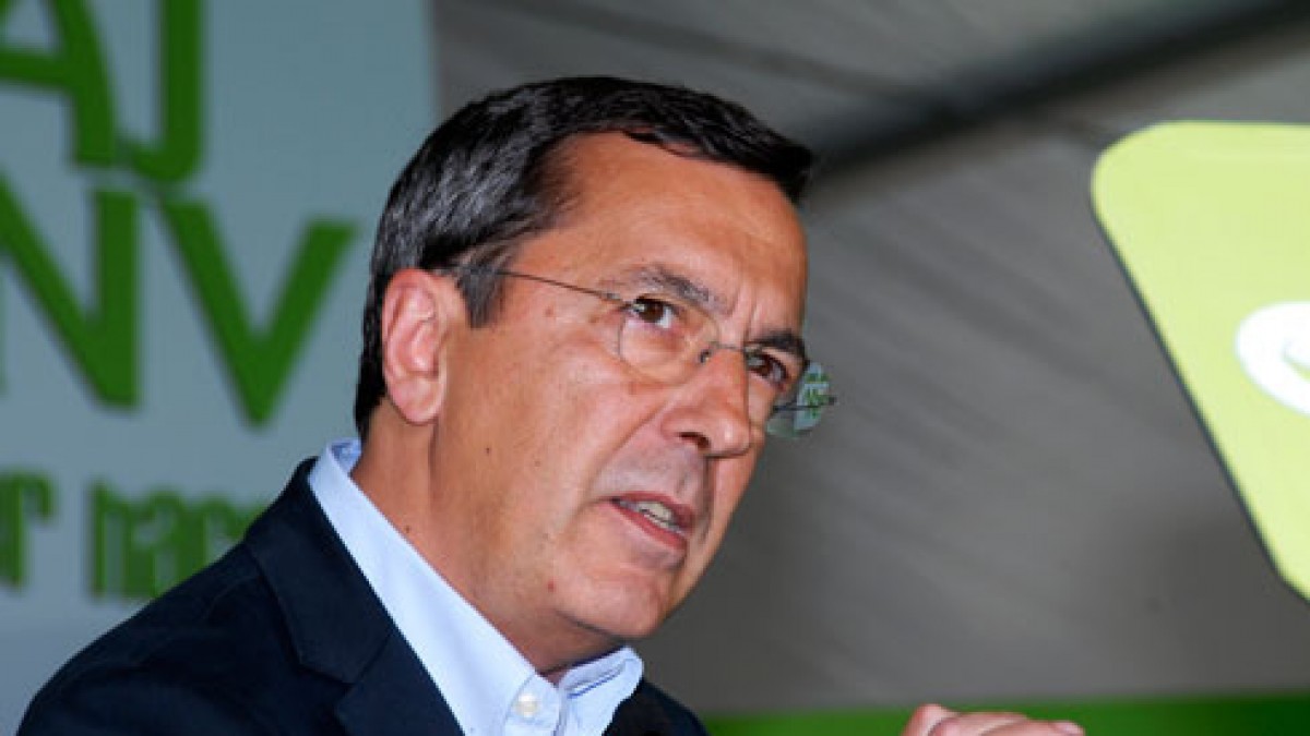 José Luis Bilbao Getxoko mitinean