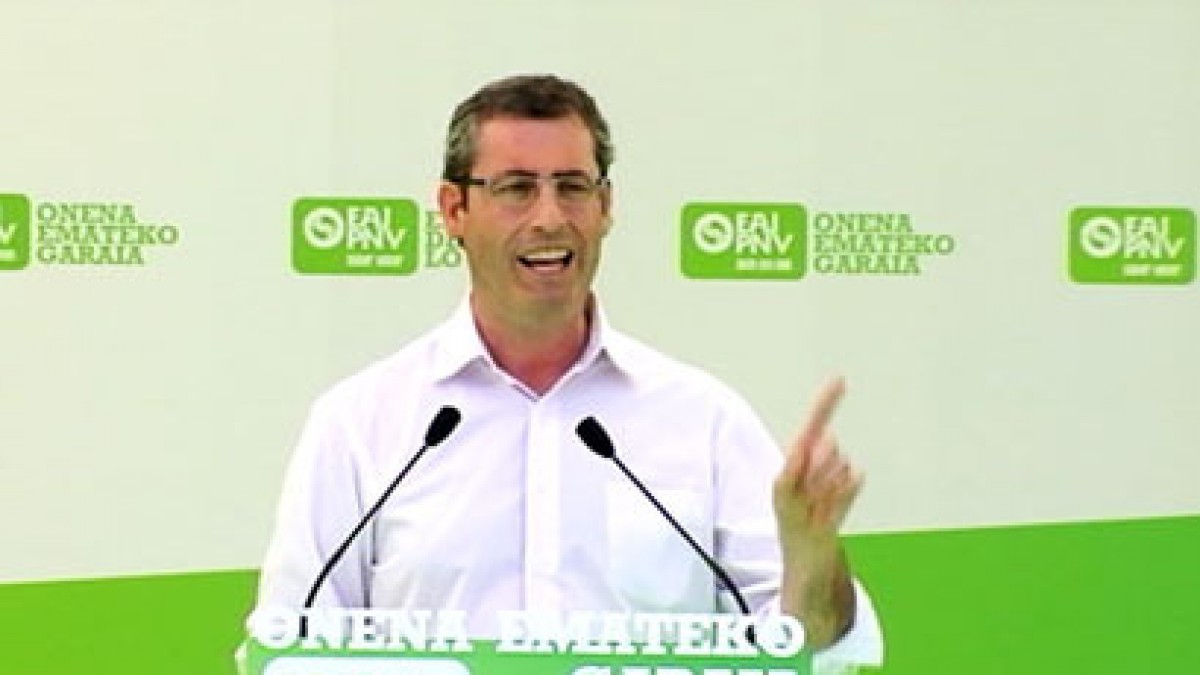 Donostian ekitaldia (Trinitate plaza): Markel Olano