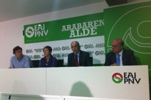 Erkoreka, Olabarria y Tapia presentan el programa electoral - Elecciones Generales 2011