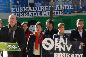 Arantxa Tapia, Joseba Agirretxea eta Lorea Leanizbarrutia Ordizian