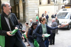 Arantxa Tapia, Joseba Agirretxea eta Lorea Leanizbarrutia Ordizian