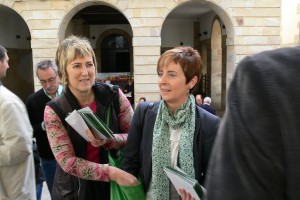 Arantxa Tapia, Joseba Agirretxea y Lorea Leanizbarrutia en Ordizia
