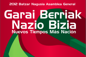 Batzar Nagusia Garai Berriak Nazio Bizia EAJ-PNV