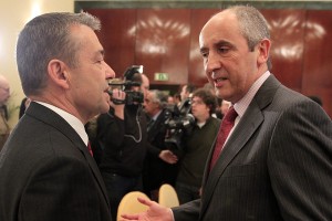 Iñigo Urkullu Europa Pressek antolatutako Informazio Gosarietan. 