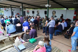 Itxaso Atutxa en el 35 Aniversario del Batzoki de Erandio Goikoa