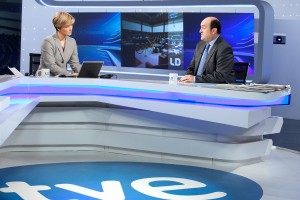 Andoni Ortuzar en los Desayunos de TVE