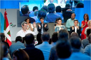 EAJ-PNV-k Markel Olano eta Eneko Goia aurkeztu ditu Diputatu Nagusirako eta Donostiako alkatetzarako