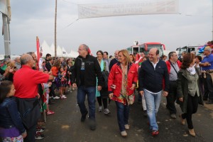 Alderdi Eguna 2014 EAJ-PNV - Desfile de autoridades y OOMM