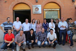 Ortuzar eta Atutxa Gernikako Azken Astelehenean egon dira Maria Uribe Gernikako alkatetzarak