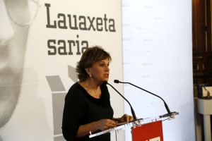 EAJ-PNVren ordezkariak Bizkaiko Foru Aldundiak ematen dituen Lauaxeta Sarien banaketa ekitaldian
