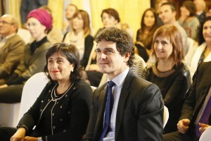 EAJ-PNVren ordezkariak Bizkaiko Foru Aldundiak ematen dituen Lauaxeta Sarien banaketa ekitaldian