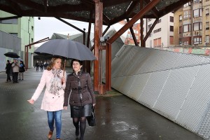Amaia del Campo y Estefanía Beltrán de Heredia Taller violencia de Género