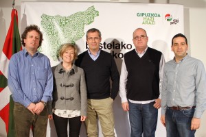 Markel Olano eta Joseba Egiban Bergaran