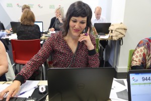 Bizkaiko EAJ-PNVren call-center gunea martxan jartzea