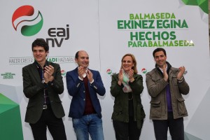 Unai Rementeria, Itxaso Atutxa, Álvaro Parro - Mitin Balmaseda
