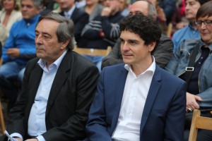 Gernika Lumoko mitina - Jose Mari Gorroño, Unai Rementeria, Andoni Ortuzar
