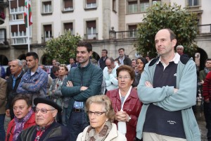 Gernika Lumoko mitina - Jose Mari Gorroño, Unai Rementeria, Andoni Ortuzar
