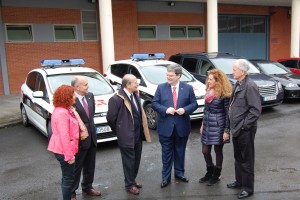 Juan Mari Aburto en la comisaria de Otxarkoaga