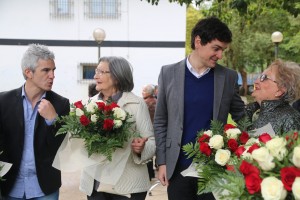 Unai Rementeria e Ibon Uribe en Galdakao