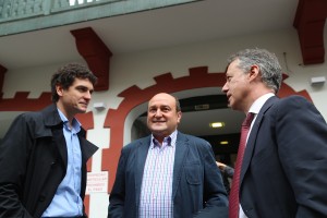 Mitin Barakaldo - Amaia del Campo, Unai Rementeria, Iñigo Urkullu, Andoni Ortuzar