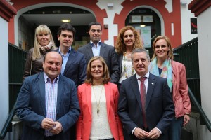 Mitin Barakaldo - Amaia del Campo, Unai Rementeria, Iñigo Urkullu, Andoni Ortuzar