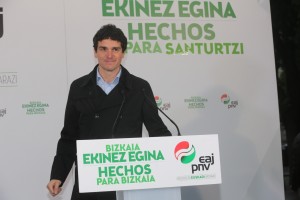Santurtziko mitina - Aintzane Urkijo, Unai Rementeria, Itxaso Atutxa