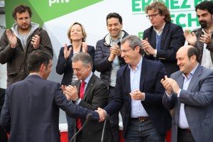 Mitin Donostia - Eneko Goia, Markel Olano, Iñigo Urkullu, Andoni Ortuzar