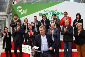 Mitin Donostia  - Eneko Goia, Markel Olano, Iñigo Urkullu, Andoni Ortuzar