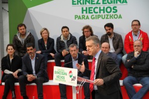 Mitin Donostia  - Eneko Goia, Markel Olano, Iñigo Urkullu, Andoni Ortuzar