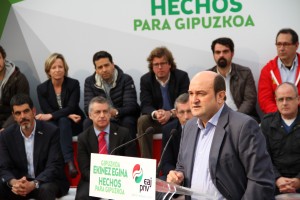Mitin Donostia  - Eneko Goia, Markel Olano, Iñigo Urkullu, Andoni Ortuzar