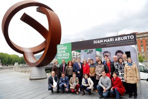 Juan Mari Aburto eta Itxaso Atutxa  Bilboko udalan