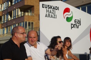 Acto político en Zarautz 2015