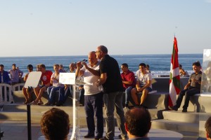 Acto político en Zarautz 2015