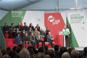 Mitin Donostia - Iñigo Urkullu, Andoni Ortuzar, Joseba Agirretxea