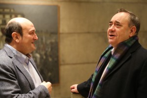 Encuentro Andoni Ortuzar y Alex Salmond