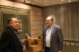 Encuentro Andoni Ortuzar y Alex Salmond