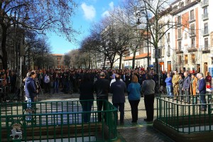 Foruen Monumentuaren aurrean irakurritako Aldarrikapena