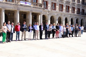  EAJ PNV en las concentraciones en repulsa por el atentado de Niza
